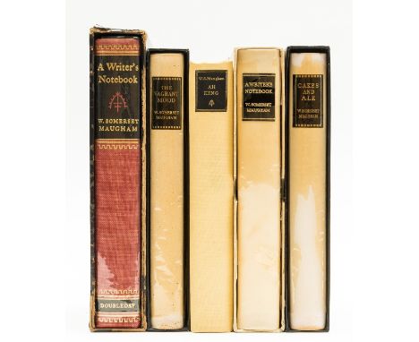 Maugham (William Somerset) Cakes and Ale, signed by artist, lithographed frontispiece portrait and decorations by Graham Suth