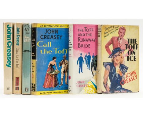 NO RESERVE Creasey (John) The Toff on Ice, dust-jacket pen mark to lower panel, upper flap corner torn away, spine ends sligh