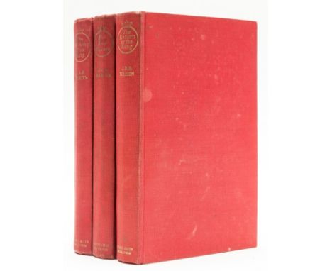 Tolkien (J.R.R.) The Lord of the Rings, 3 vol., comprising The Fellowship of the Ring, first impression,1954; The Two Towers,