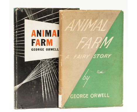 *** Please note, the description of this lot has changed ***Orwell (George) Animal Farm: a Fairy Story, first edition, origin