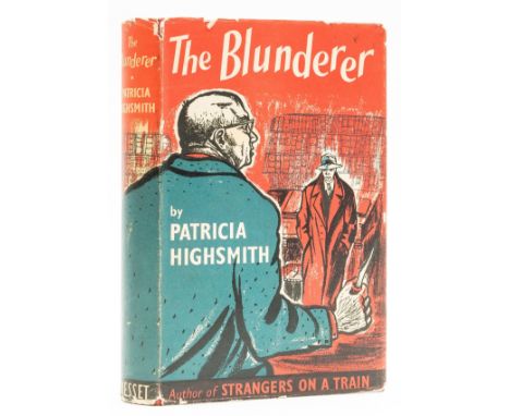 Highsmith (Patricia) The Blunderer, first English edition, ink ownership stamp to endpaper and first page of text, light damp