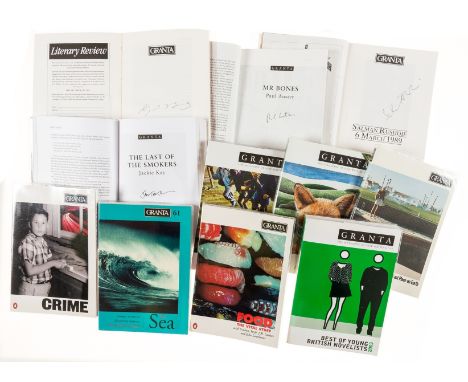 NO RESERVE Granta. The Magazine of New Writing, 84 vol., signed by various contributors, black and white photographic illustr