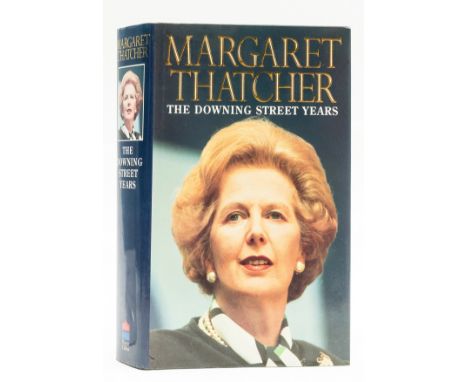 NO RESERVE Thatcher (Margaret) The Downing Street Years, first edition, signed by the author on blank leaf before title, orig