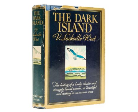 NO RESERVE Sackville-West (Vita) The Dark Island, first American edition, signed presentation inscription from the author to 