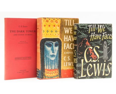 Lewis (C.S.) Till We Have Faces, first edition, light browning to endpapers, jacket price-clipped, light spotting to lower pa