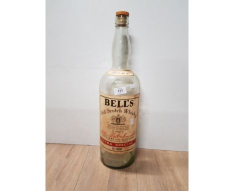 VINTAGE BELLS SCOTCH WHISKY BOTTLE UNFORTUNATELY EMPTY
