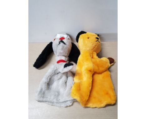 SOOTY AND SWEEP PLUSH HAND PUPPETS