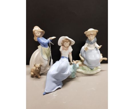 3 NAO FIGURES INCLUDES PUPPIES BIRTHDAY