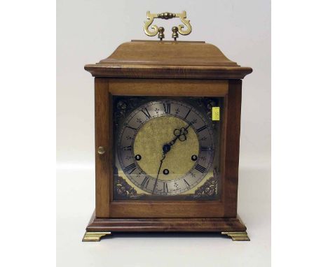 Dent London bracket clock with three train movement. Condition report: see terms and conditions.
