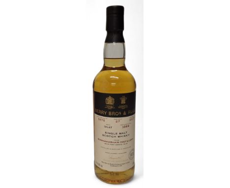 A Berry Bros &amp; Rudd, Bunnahabhain 27 year old Single Malt Scotch Whisky, Cask ref. 5678, distilled 1989, bottled 2017, 43
