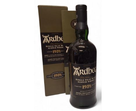 Ardbeg,&nbsp;&nbsp;The Ultimate Single Islay Scotch Whisky, 1978 Limitied Edition, bottled 1997, 43% vol. 70cl, boxed One of 