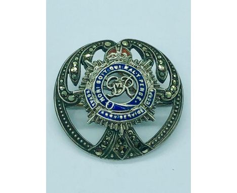 A Royal Army Service Corps badge