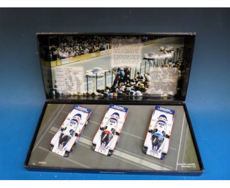 Minichamps diecast 1:43 scale model car set 1982 24H Le Mans Porsche (in original box)