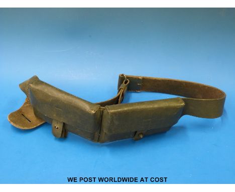 An Italian army ammunition pouch belt 