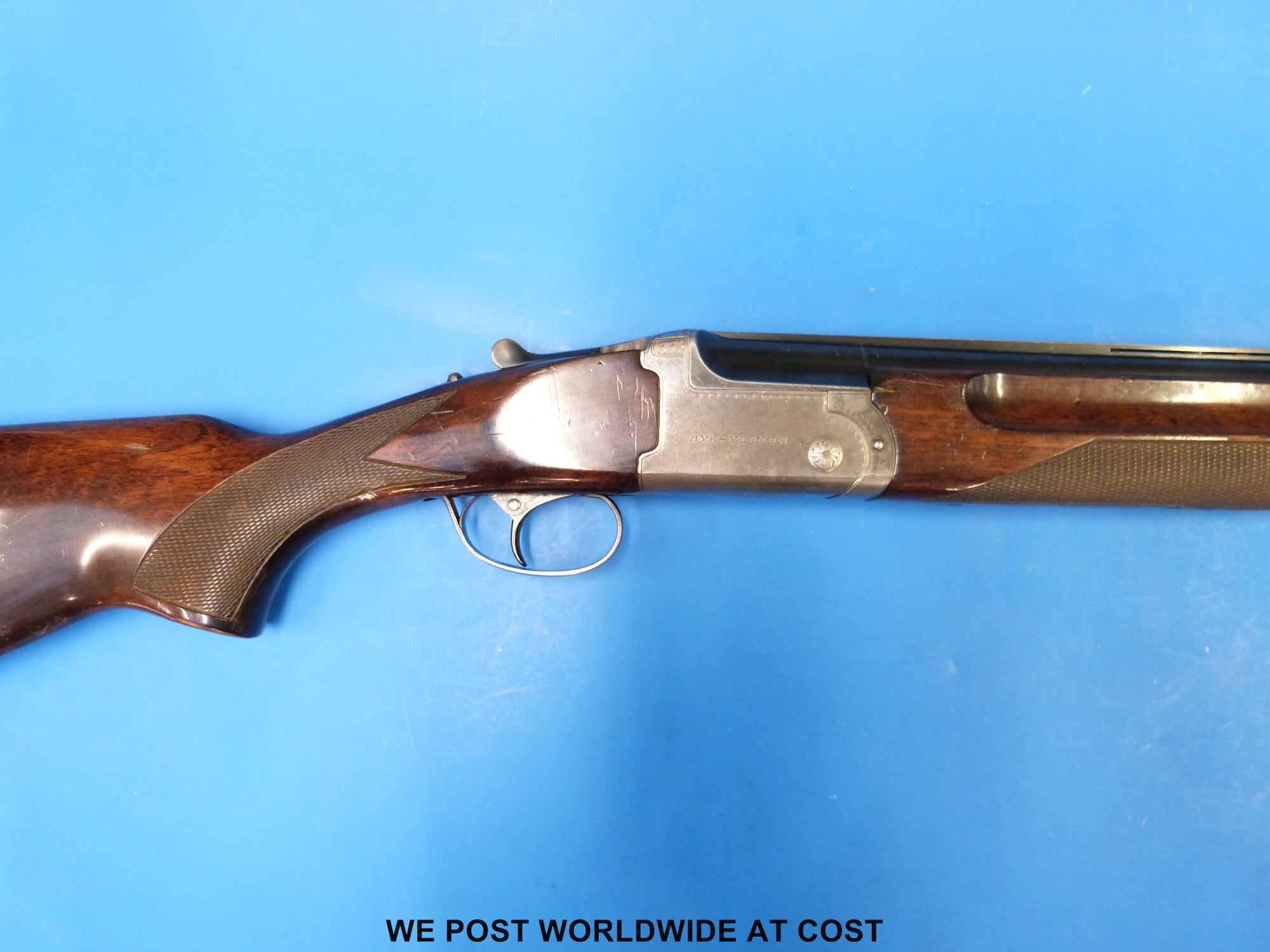 AYA Yeoman 12 bore over and under shotgun raised vented rib and 28 ...