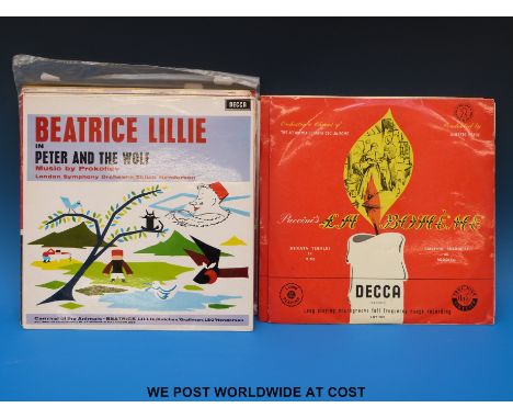 A small collection of 12x classical records all on the Decca label.  Includes: SXL 2132 and 2192, (both Wide Band Grooved lab