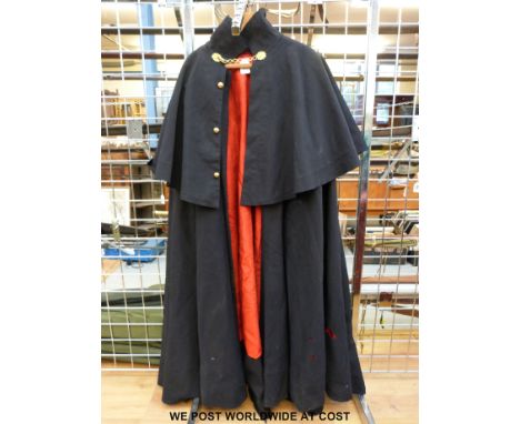 A quantity of Victorian Kent Artillery Volunteers uniform to include belt with buckle, sash, jacket with gold thread embroide