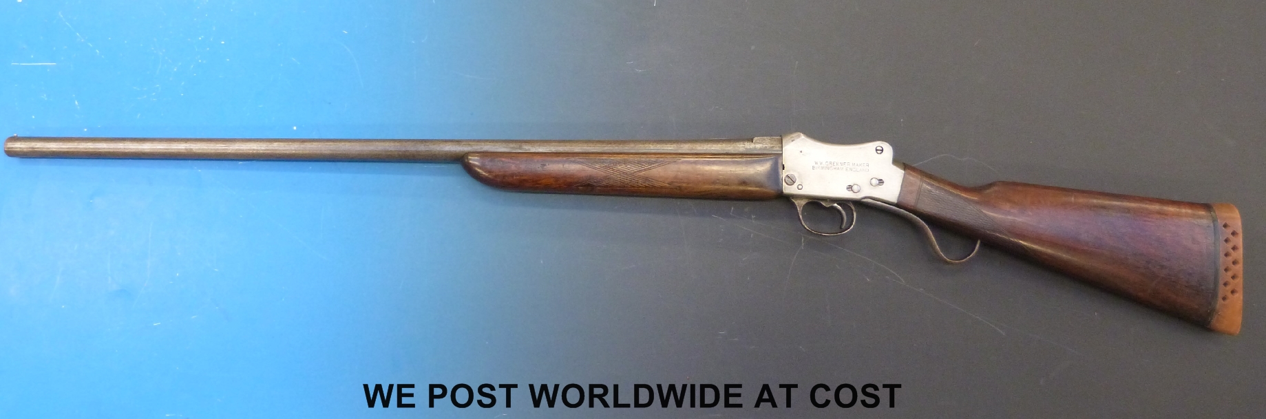 WW Greeener 12bore MartiniHenry action shotgun with Greener's GP Gun