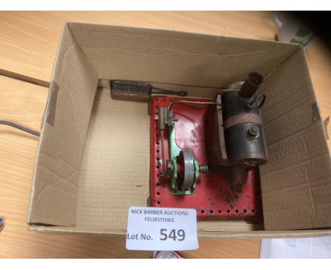 Diecast : Mamod Steam Engine - used in working condition