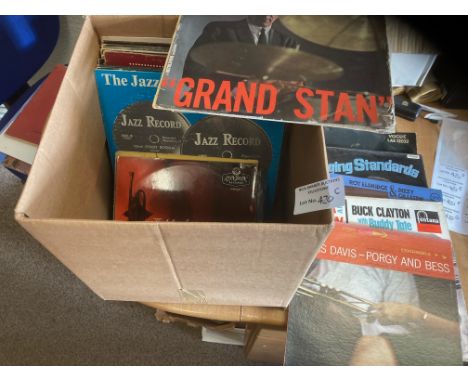 Records : 30+ mostly original issu Jazz &amp; Blues albums inc Miles Davis, Cannonball Adderley etc