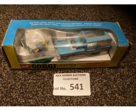 Diecast : Corgi Toys - Chipperfields Performing Poodles - boxed original item No. 511 - tears in cellophane - good cond