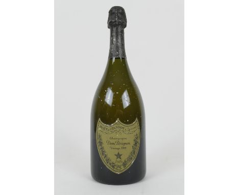 Dom Perignon Vintage Champagne, 1999, level lower neck 