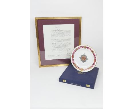 Grant of the Dignity of an Ordinary Knight Commander (Civil Division) of the Order of the Bath to Alan Samuel Marre CB, dated