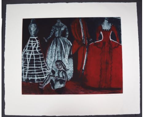 Shani Rhys JamesThe Hand MirrorA Limited edition lithograph No. 1/5038.5 x 50.5cm (image size)Unframed ***Artists Resale Righ