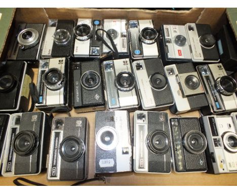 A box of instamatic cameras to include Kodak and Agfa (23)