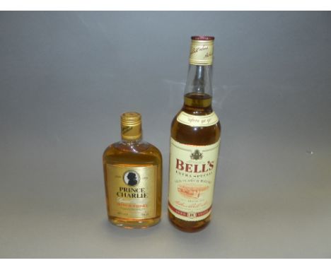 Scotch whisky to include Prince Charles Special Reserve, 35cl bottle and Bells Extra Special, 70cl