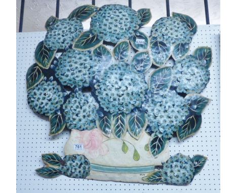 VICTORIAN FIRESCREEN. Victorian cast metal firescreen depicting flowers, 82 x 81cm