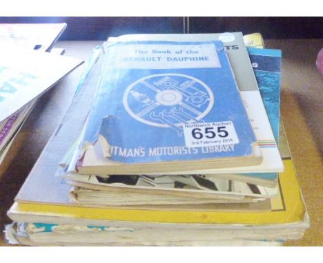 AUTOMOBILE REFERENCE BOOKS. Quantity of automobile reference books