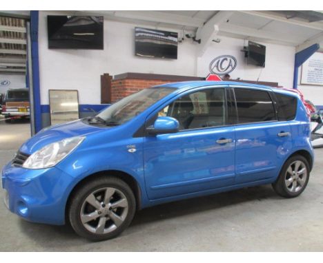 Make &amp; Model: Nissan Note N-Tec AutoDate of Reg: DA60 JBYColour: Bluecc: 1598MoT: 15-12-2021Fuel Type: PETROLMileage: 91k