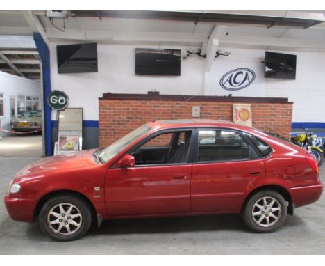 Make &amp; Model: Toyota Corolla VVTI GLSDate of Reg: Y138 ERBColour: Redcc: 1598MoT: 05-11-2021Fuel Type: PETROLMileage: 52k