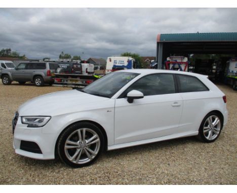 Make &amp; Model: Audi A3 S Line TFSIDate of Reg: SK66 UOVColour: Whitecc: 1395MoT: 23-06-2021Fuel Type: PETROLMileage: 35kTr