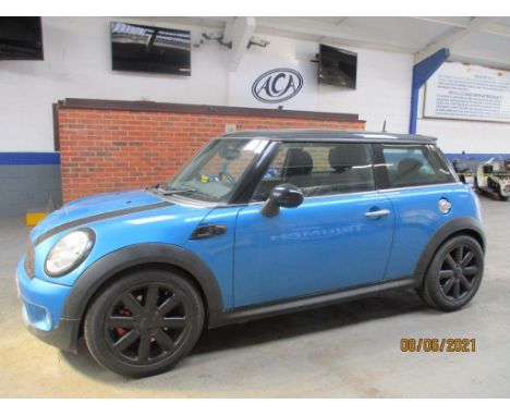 Make &amp; Model: Mini Cooper SDate of Reg: BV59 OGJColour: Bluecc: 1598MoT: 03-02-2022Fuel Type: PETROLMileage: 78KTransmiss