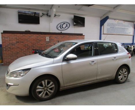 Make &amp; Model: Peugeot 308 Active HDI 5drDate of Reg: FY15 TYOColour: Silvercc: 1560MoT: 30-03-2022Fuel Type: DIESELMileag