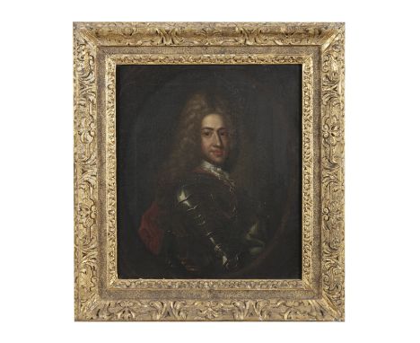 ATTRIBUTED TO MICHAEL DAHL (1659-1743) Portrait of James II Oil on canvas, 35 x 30cm  Provenance: Collection of the Peck Fami