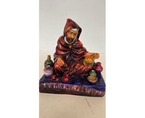 Royal Doulton "The Potter" HN1493 figurine is made of hand-painted ceramic with a vibrant glaze and marked to the base. A.F