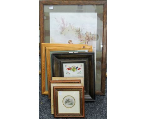 A small quantity of etchings and prints.