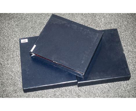 Two Mixed Stamp Albums, Jersey Mint, Commonwealth Mint, Football First Day Covers, etc. Plus an empty album.
