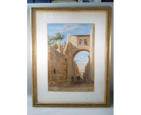 AFTER CARL FREDERICH HEINRICH WERNER (1808-1894) JERUSALEM, BETHLEHEM AND THE HOLY PLACES CHROMO LITHOGRAPH BY M &amp; N HAWH