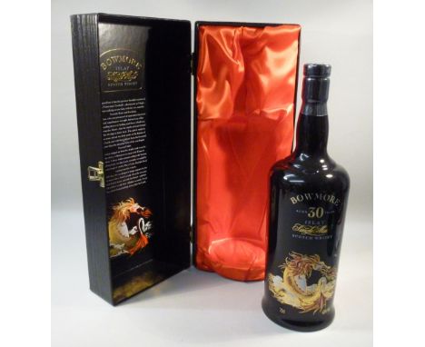 BOWMORE 30 YEAR OLD THE SEA DRAGON CERAMIC BOTTLE 70cl, 43%