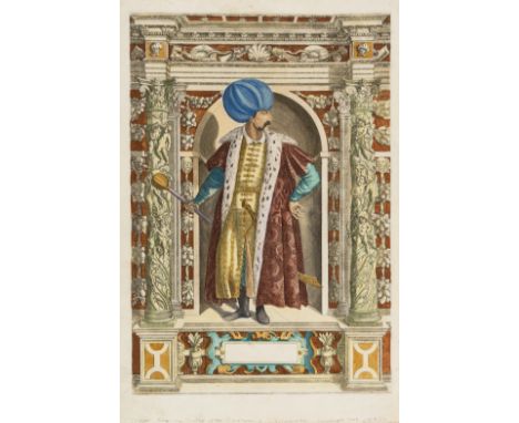 Arms and Armour.- Fontana (After Giovanni Battista, 1541-1587) Ten plates from Schrenck von Notzing's 'Armamentarium Heroicum
