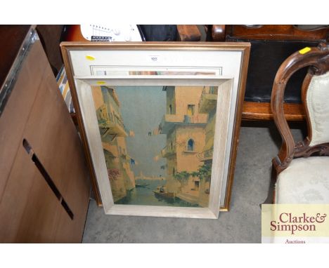 John Ridger watercolour still life study together with a Doyly John print