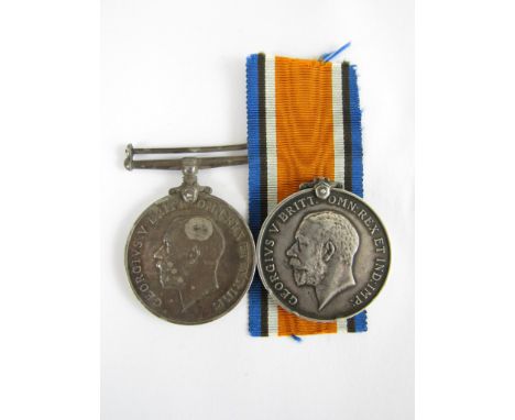 Two British War Medals, respectively to 2 Lieut R McDougall, 9583 Pte C McLean Irish Guards (a/f)