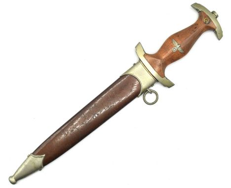 Third Reich Second World War SA (Sturmabteilung) / brownshirt 1934 model Dienstdolch Dagger made by Ernst Pack &amp; Söhne, S