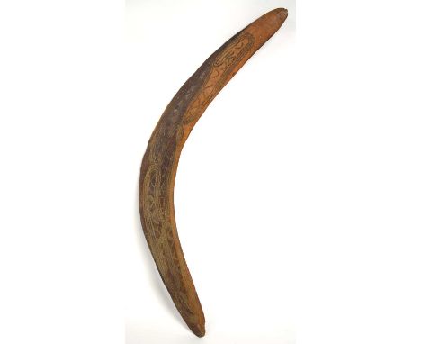 Aboriginal - Australian Boomerang - length 59cm long