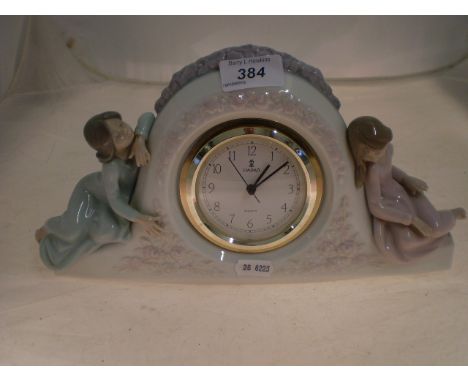 LLARDRO MANTLE CLOCK 