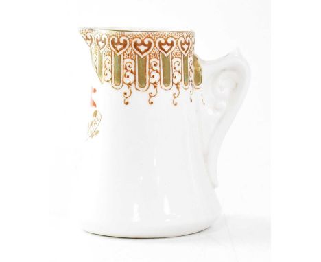 WHITE STAR LINE; a Stonier &amp; Co Ltd Liverpool cream jug, height 8cm.Condition Report: Light wear but good condition.